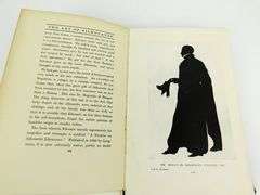 1913 The Art of Silhouette Antique Book