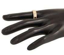 Gents Neil Lane 0.50ctw Diamond Double Row Band Ring in 14K