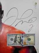 Floyd Money Mayweather Jr. Autographed Painting Art Print Framed Canvas  BAS