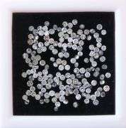 Heavy! .96ct set of REAL round brilliant Diamonds!