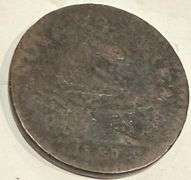1787 New Jersey Cent M 43-d Rarity 1