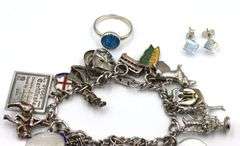 Lot of Vintage 925 sterling silver mixed jewelry