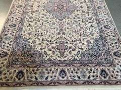 Superb Silk&Wool Tabriz Rug 4x6