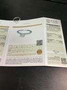 TACORI CERTIFIED 18K WHITE GOLD DIAMOND ENGAGEMENT RING