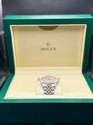 ROLEX STAINLESS STEEL GOLD DIAMOND DIAL JUBILEE BAND WATCH 11.5CT