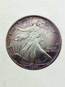 1990 American Silver Eagle, Toned
