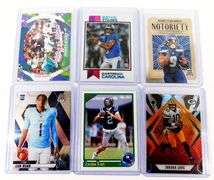 6 NFL Rookie Football Cards