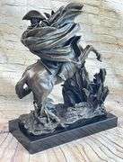 Napoleon Crossing the Alps Bronze Sculpture