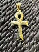 10K Yellow Gold Egyption Ankh Pendant