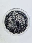 2022 Silver 2 Oz. Lion Of England