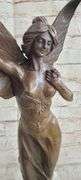 Fairy Butterfly Angel Bronze Sculpture