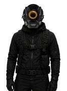 Infinity Helmet Techwear with Lights
