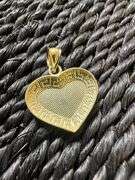 10k Yellow Gold Heart Pendant