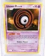 Pokémon 2007 Unown O Secret Wonders Card, 7.5 NM