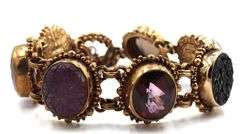 Stephen Dweck multi gemstone toggle bracelet