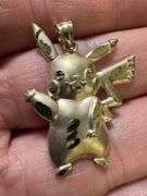 10k Yellow Gold Pikachu Pendant
