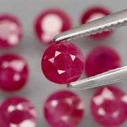 Deep violet red! 3.00 carats of REAL Burmese Rubies!
