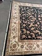 Magnificent Silk &Wool Tabriz Rug 8x10