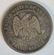 Fully struck razor-sharp 1878-S Trade Silver Dollar in AU+
