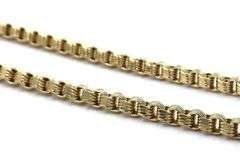10kt Yellow gold Quad Rolo link chain necklace