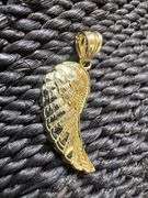 10k Yellow Gold Angel Wing Pendant