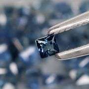 Collectors 3.24ct washed denim blue Sapphire set!