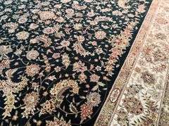 Magnificent Silk &Wool Tabriz Rug 8x10