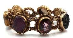 Stephen Dweck multi gemstone toggle bracelet