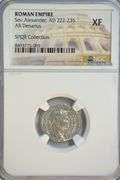 Super nice Severus Alexander Roman silver Denarius, 222-235 AD. NGC XF
