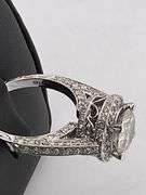 Certified 3.42 CTTW F/I2 Natural Diamond Ring