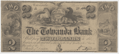 Solid Classic Pennsylvania $2 Obsolete Banknote PA-650 G-26 Horse Vignette Pre-Civil War Currency