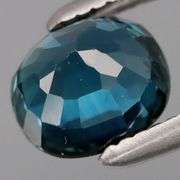 Outstanding color! 1ct London blue Sapphire! Heated only!