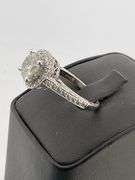 Certified 3.42 CTTW F/I2 Natural Diamond Ring
