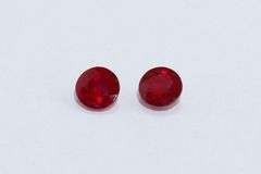 Luscious Natural Ruby Pair