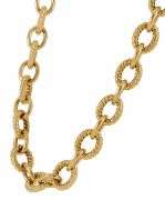 David Yurman Oval Link Chain Necklace in 18K