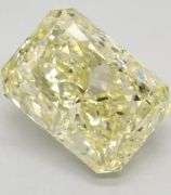 Superb I.G.I. Certified Lab Diamond - 2.29 Carats, Cut Corner Rectangular Modified Brilliant Cut