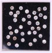 Sparkling .63ct set of matched round brilliant Diamonds!