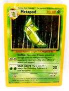 Pokémon 1999 Metapod Card, 8 NM