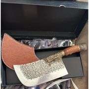 High Carbon Steel Bone Chopper Dragon Knife