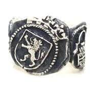 David Yurman Shipwreck signed coin ring