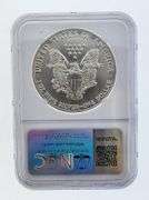 1986 American Silver Eagle, NGC MS69 "Red Book Label"