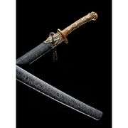 Medieval Dao Saber Hand-Forged Steel Sword