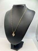 Beautiful 3 Ct Heart Cut Simulated Diamond Pendant Necklace