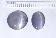 Fine Catseye Sodalite Cabochons