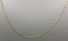 Pretty & Practical 14K YG 30" Snail Link Necklace