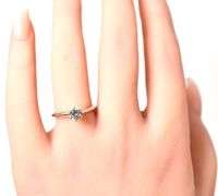 Beautiful 14K White Gold Approx. 0.63CTW Diamond Ring