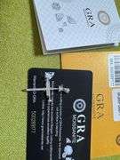 Rhodium Plated 925 Sterling Silver Nail Cross Moissanite Pendant