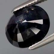 Electric blue shimmer! 2.63ct midnight blue Sapphire!