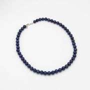 Stunning Natural 672.5 Cttw Blue Lapis Lazuli Lazuli Necklace
