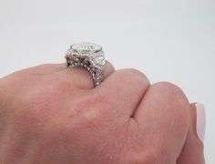 Certified 10.02CTW Diamond Ring